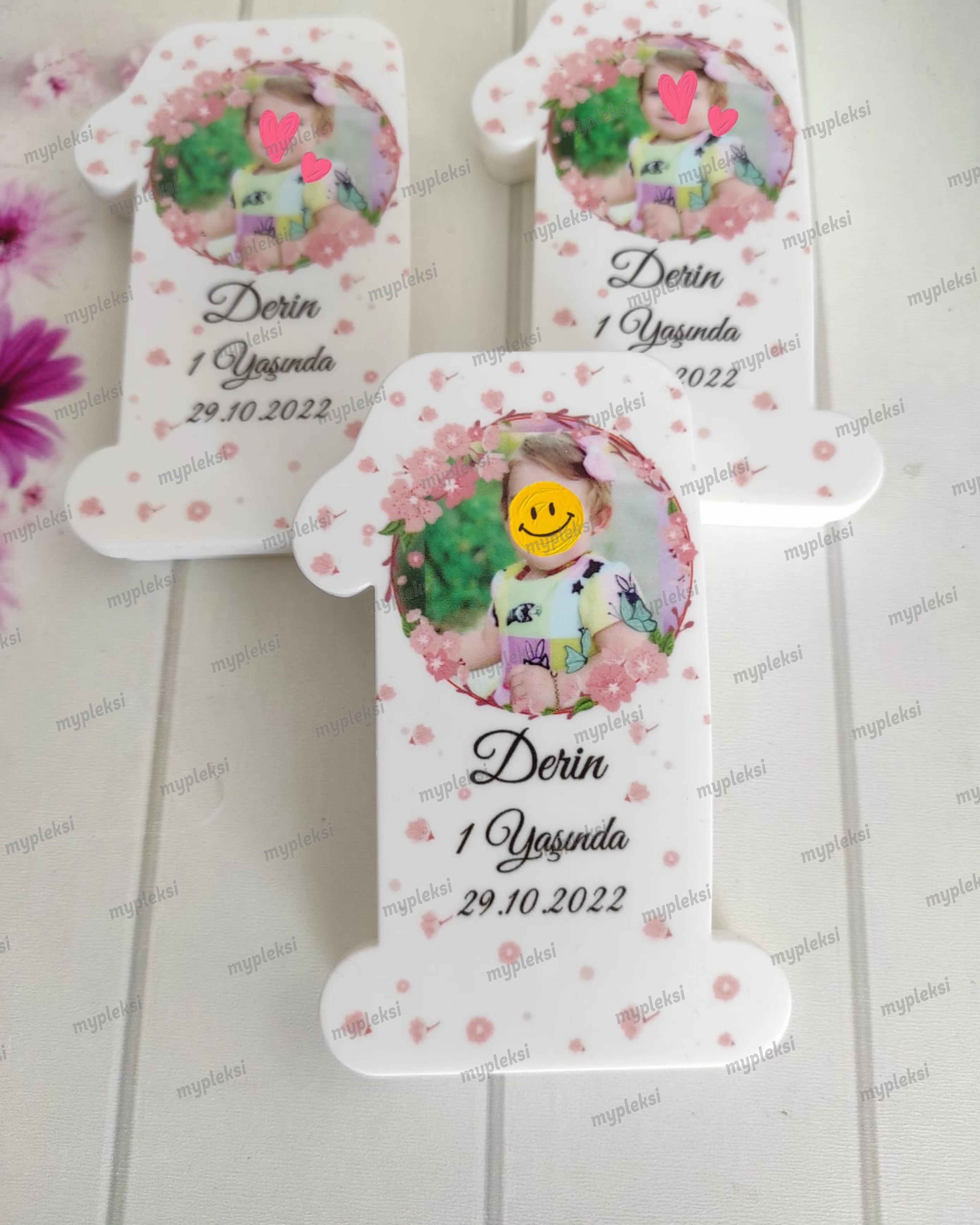 Kişiye Özel 1 Rakamlı Açacak Doğum Günü Hediyesi Hediyelik Magneti Magnet Hediye
