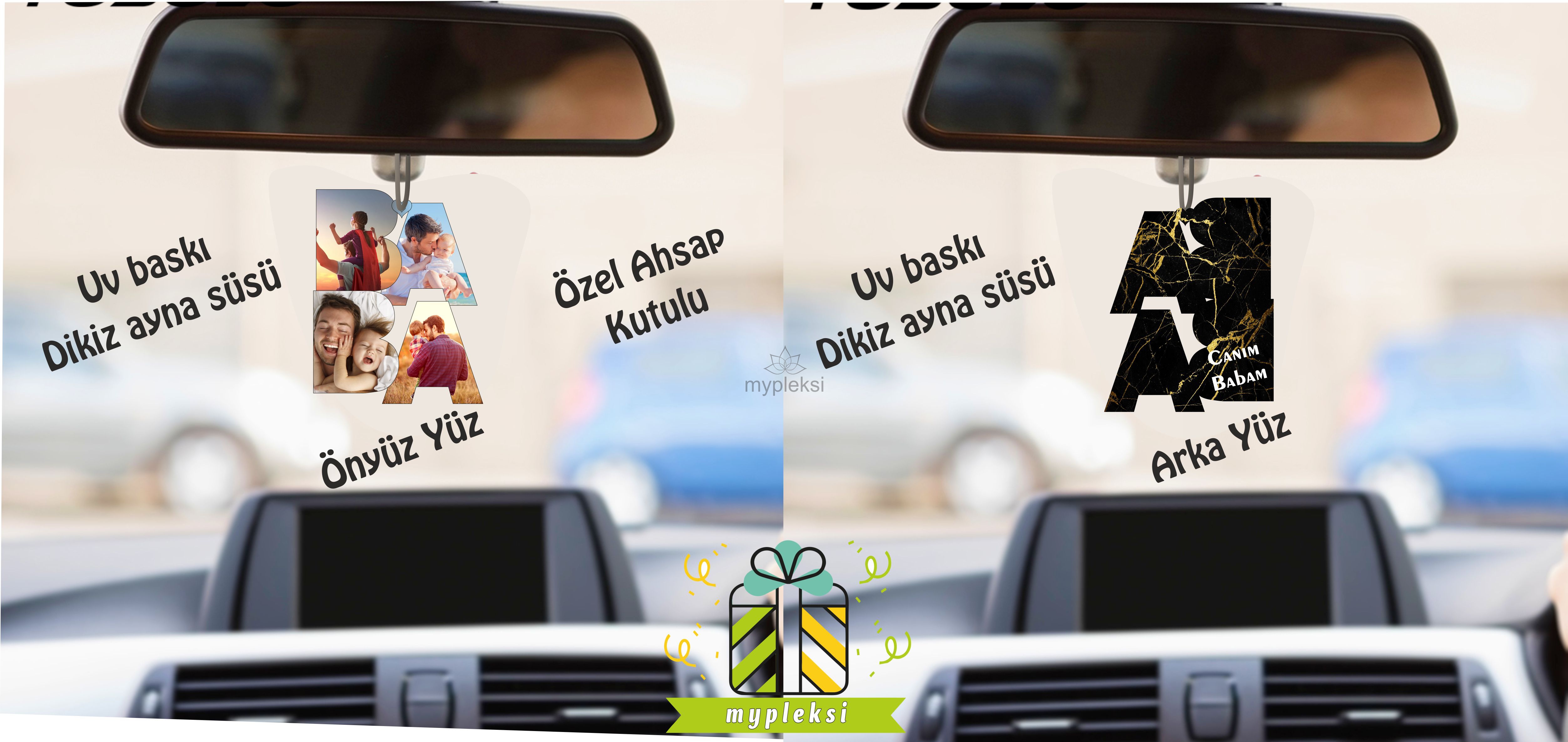BABALAR GÜNÜNE ÖZEL DİKİZ AYNA SÜSÜ