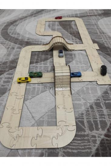 Ahşap Yol Puzzle Seti