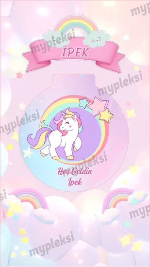  Baskılı Hediyelik  El Aynası- Kart Baskılı