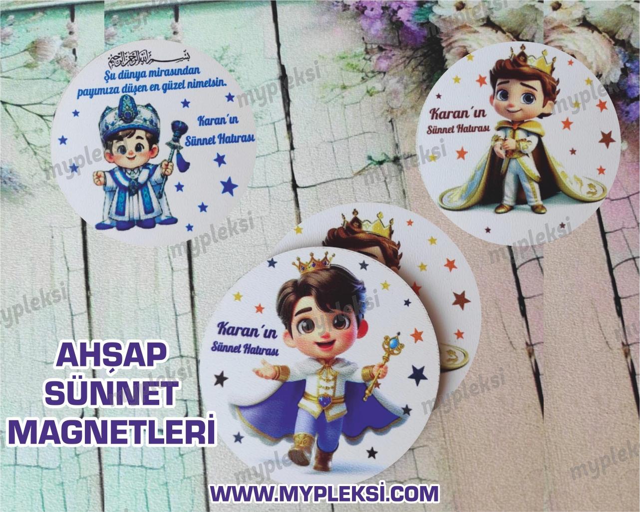 Sünnet Magnetleri, Ahşap Sünnet Magneti 