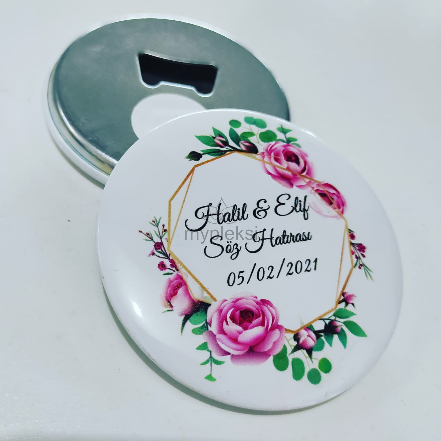 Uv Baskılı Metal Açacak 1