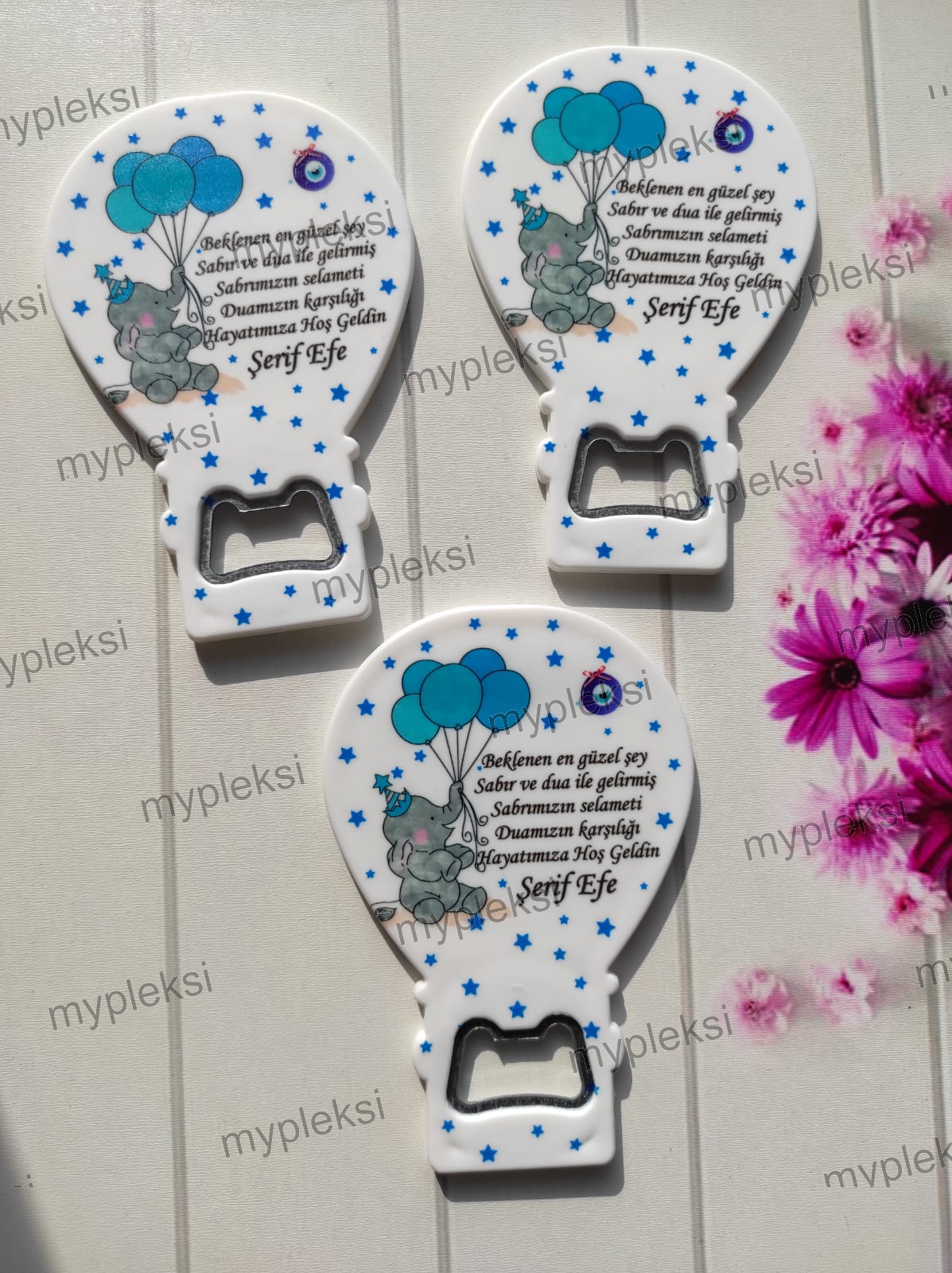 Balonlu Fil Açacak Magnet 