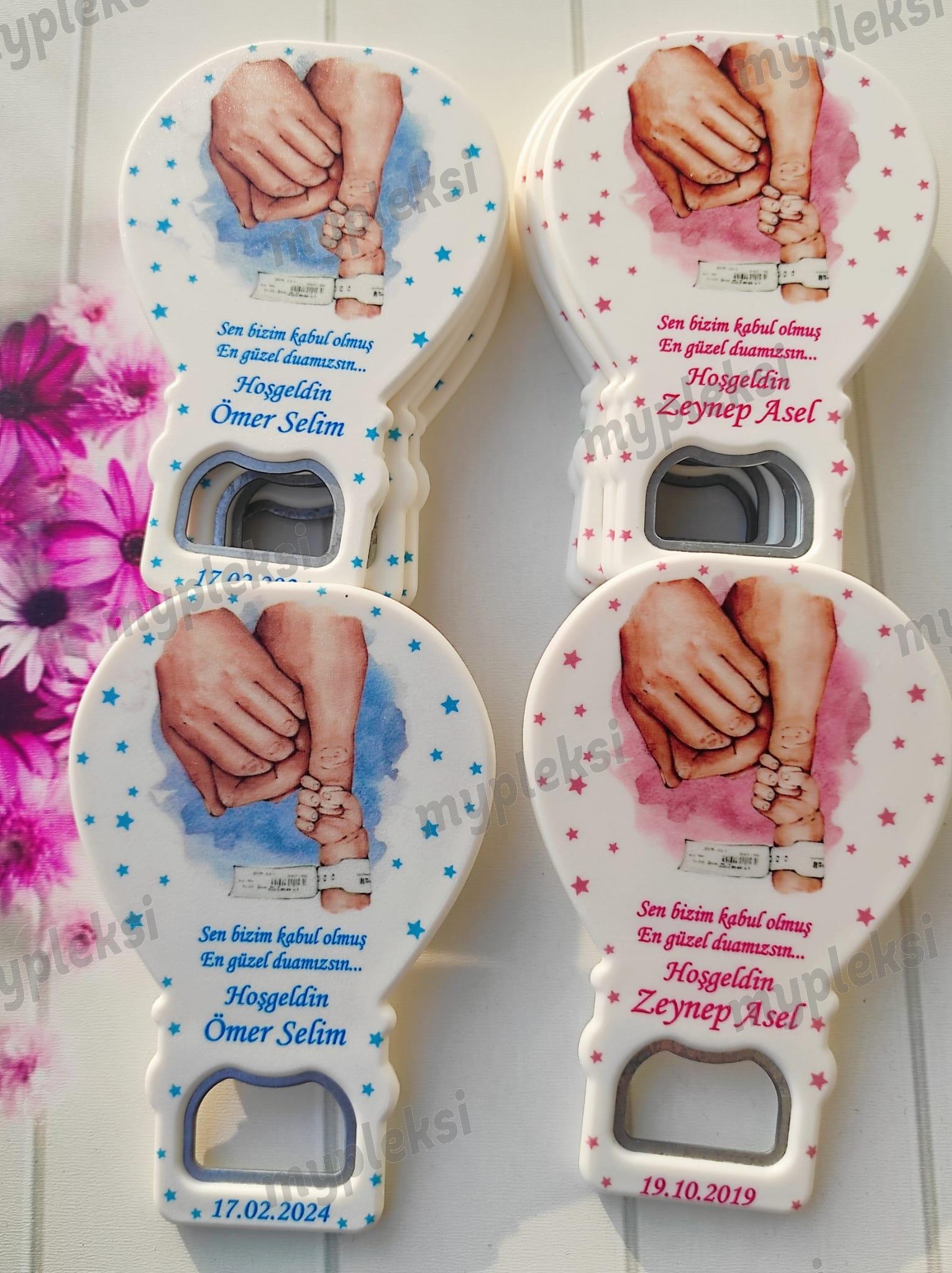 Anne-Baba-Bebek El Konspetli Açacak Magnet