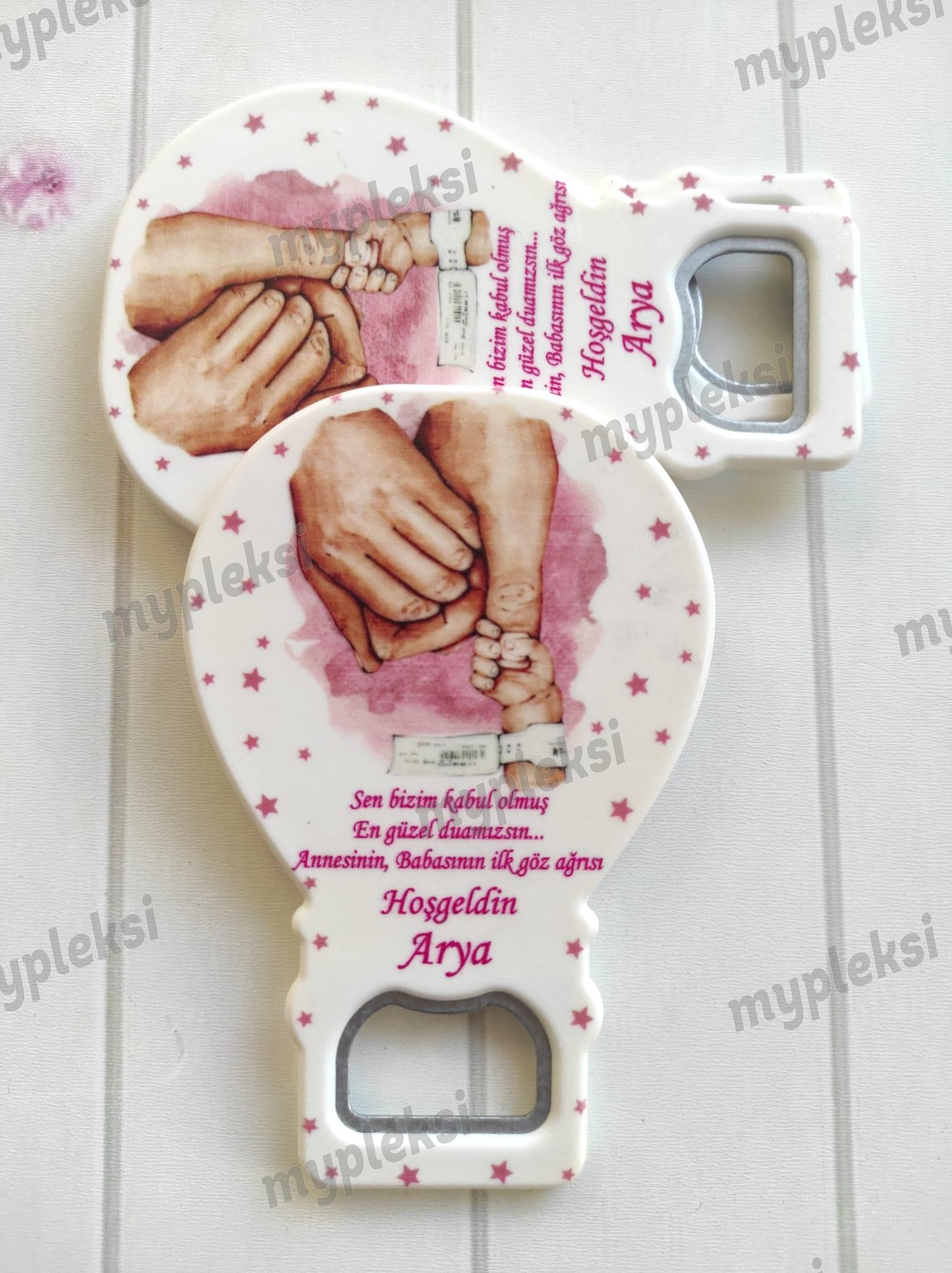Anne-Baba-Bebek El Konspetli Açacak Magnet