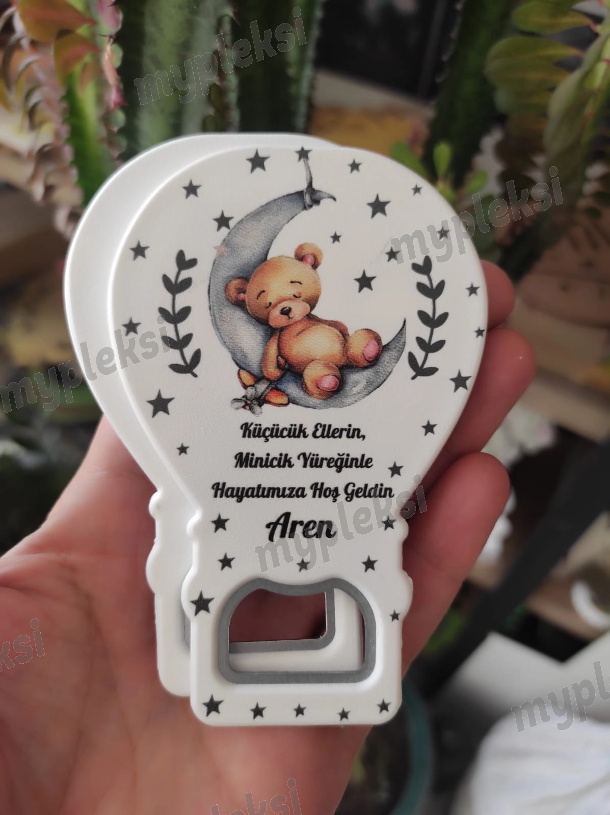  Ayıcık Temalı Balon Magnet Açacak