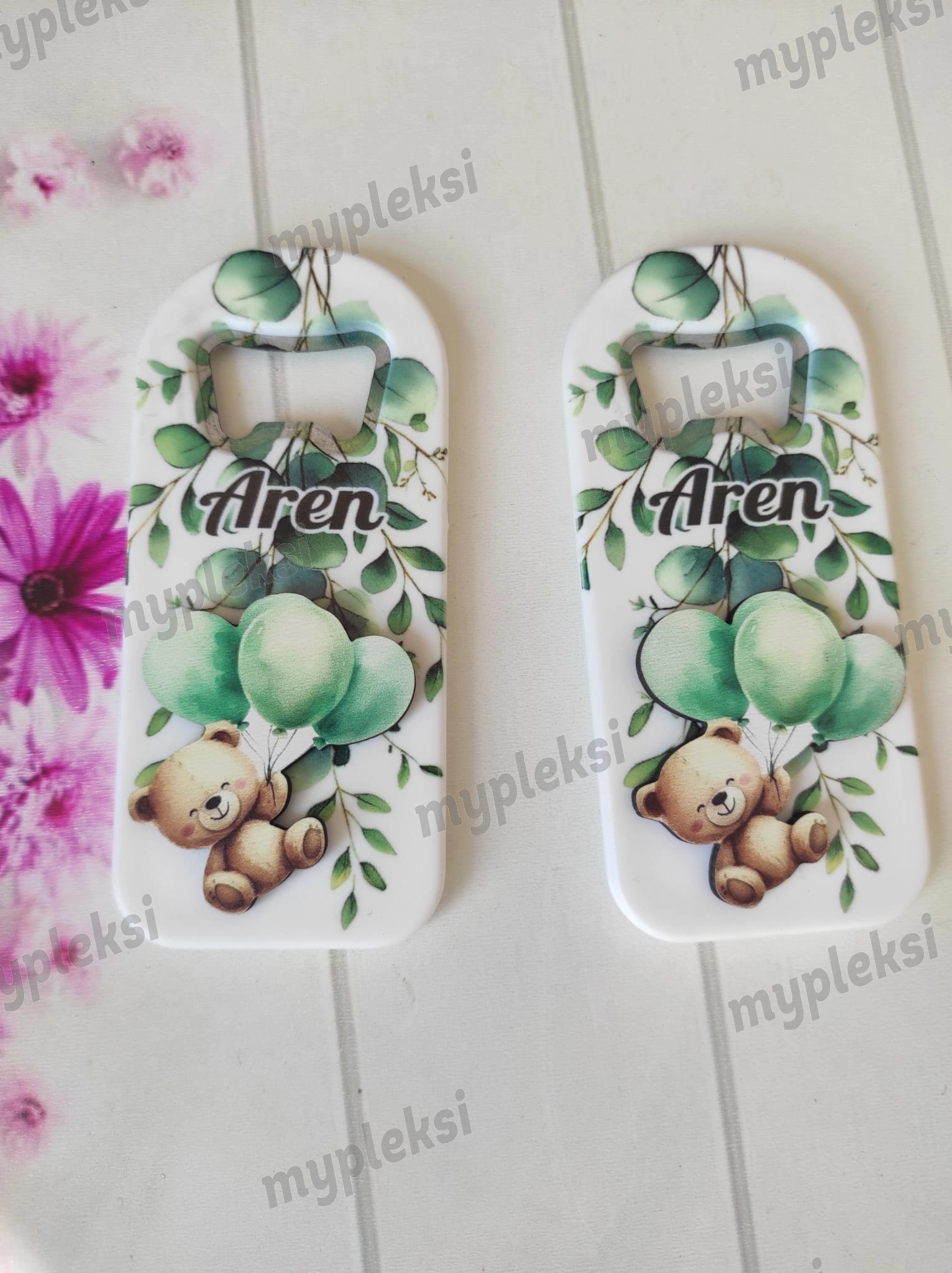 Kabartma Figürlü Ayıcıklı Magnet Açacak
