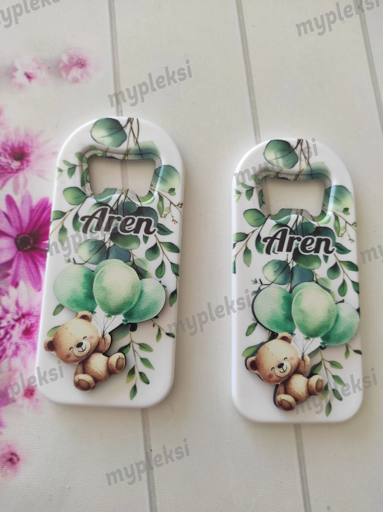 Kabartma Figürlü Ayıcıklı Magnet Açacak