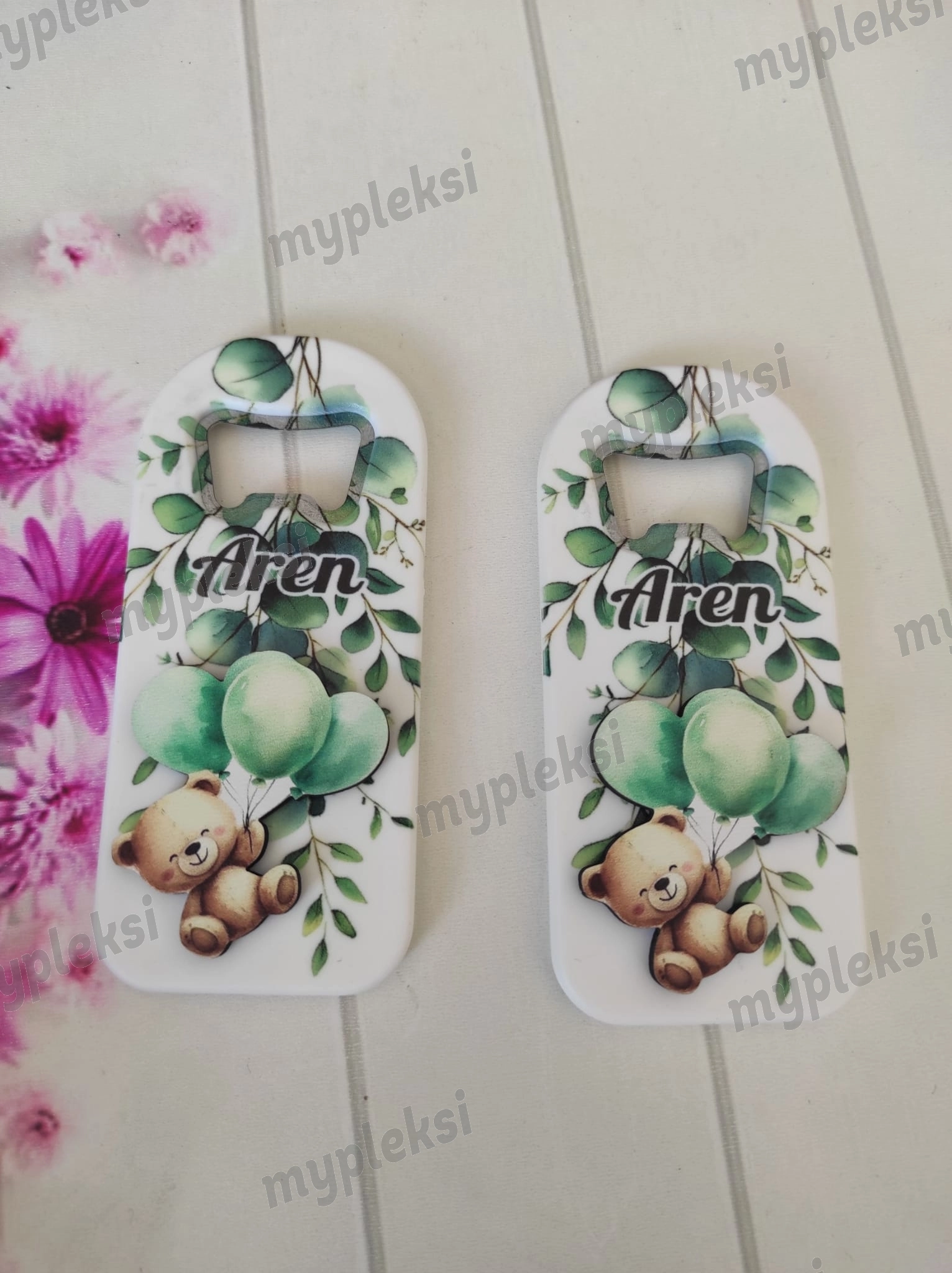 Kabartma Figürlü Ayıcıklı Magnet Açacak