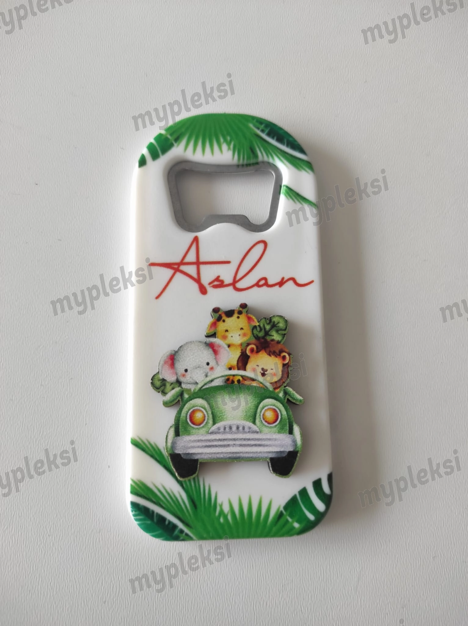 Kabartma Figürlü Safari Magnet Açacak