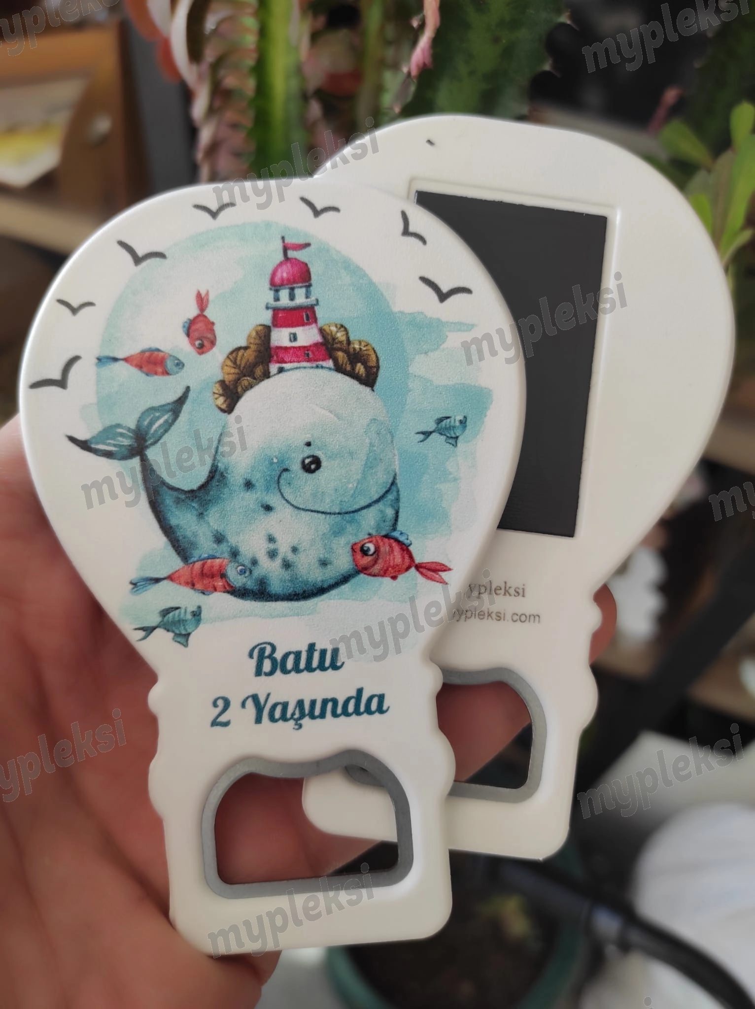 Balina Konsept Açacak Magnet, Bebek Magnetleri 