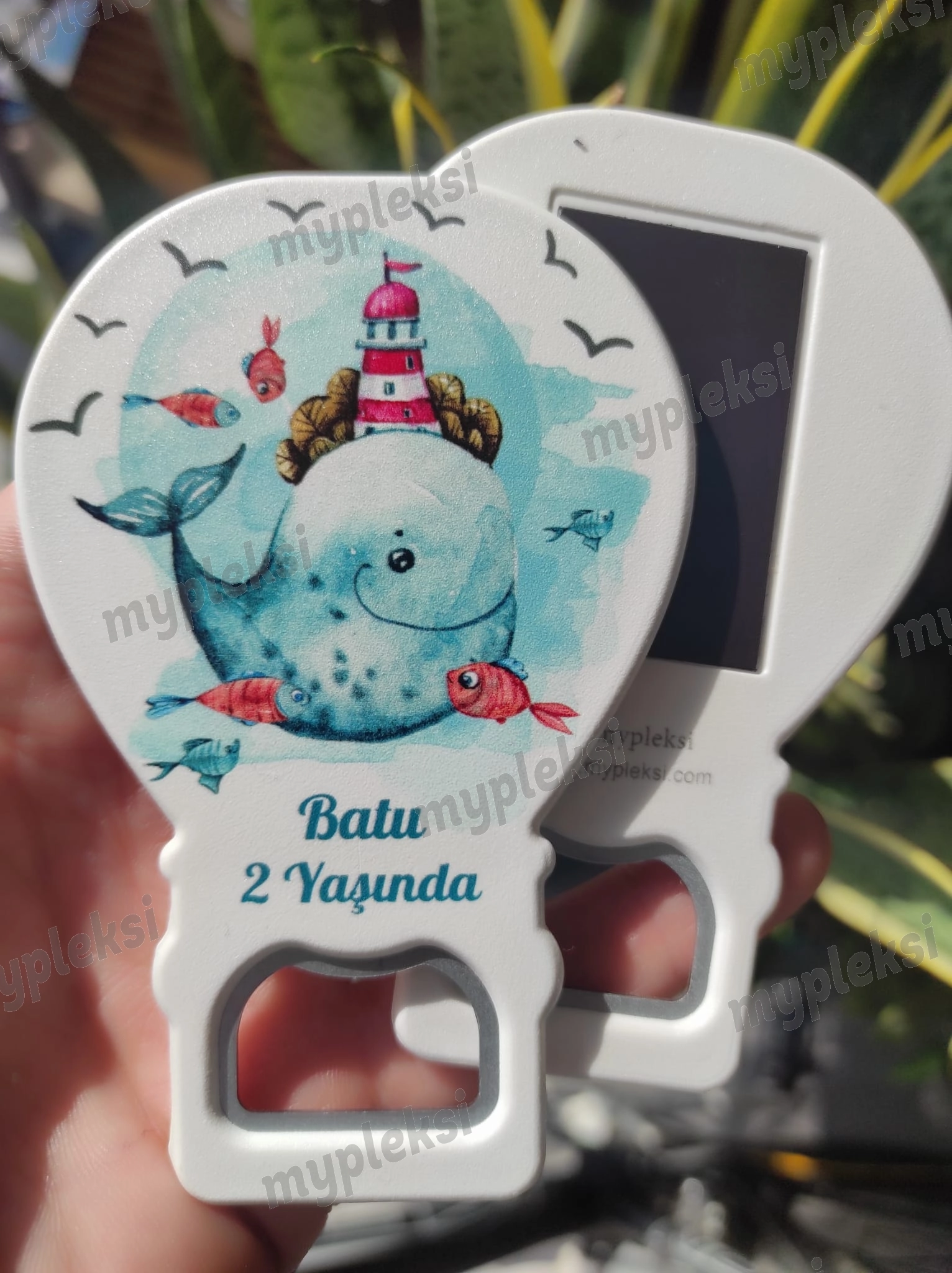 Balina Konsept Açacak Magnet, Bebek Magnetleri 