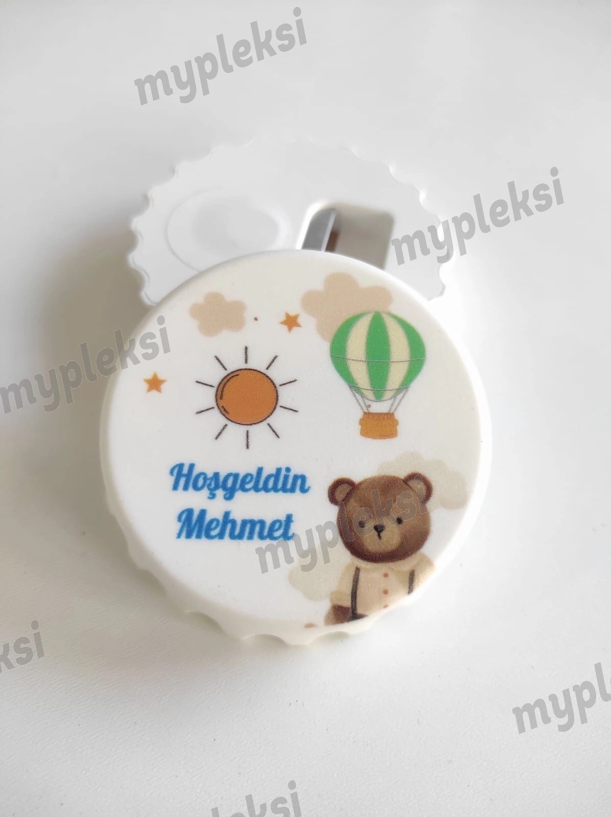 Ayıcık Konseptli Gazoz Kapağı Açacak Magnet  