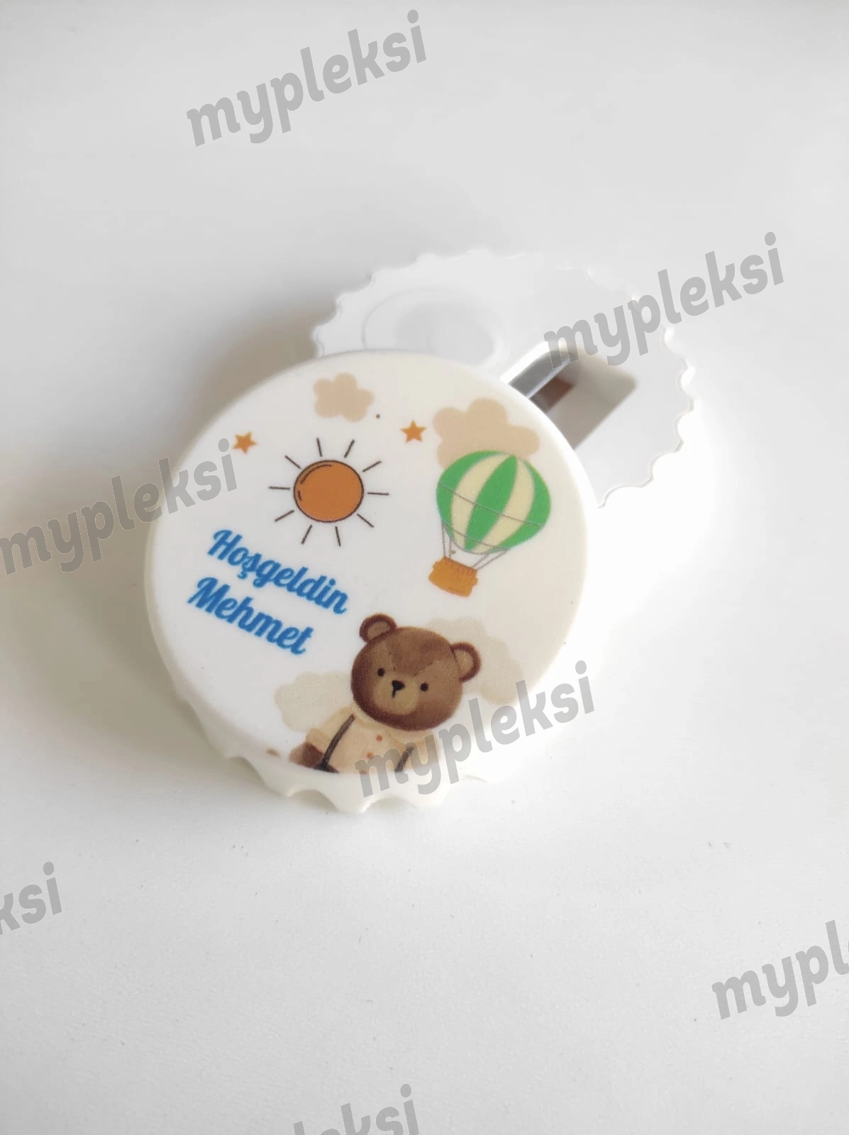 Ayıcık Konseptli Gazoz Kapağı Açacak Magnet  