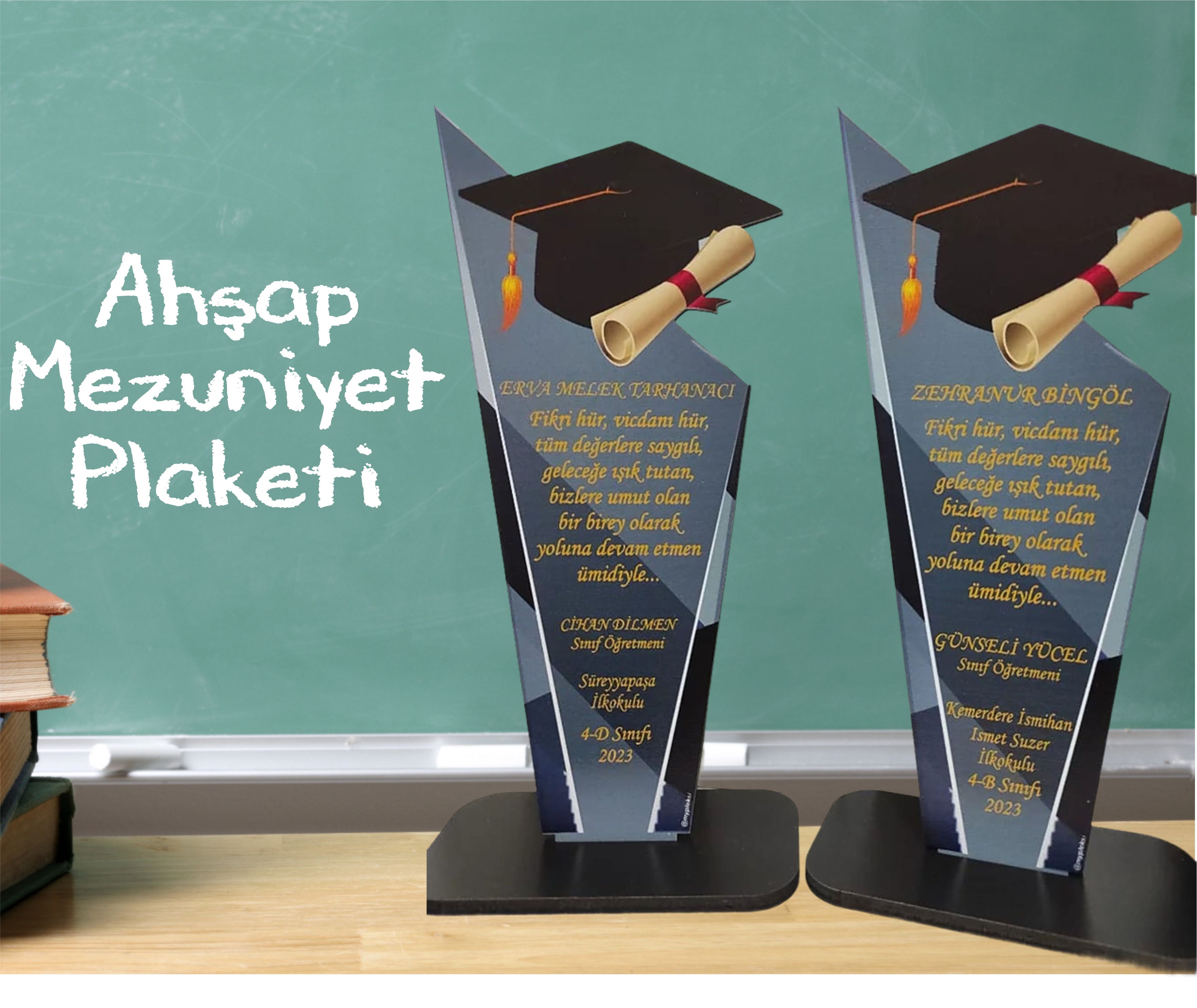 AHŞAP PLAKETLER